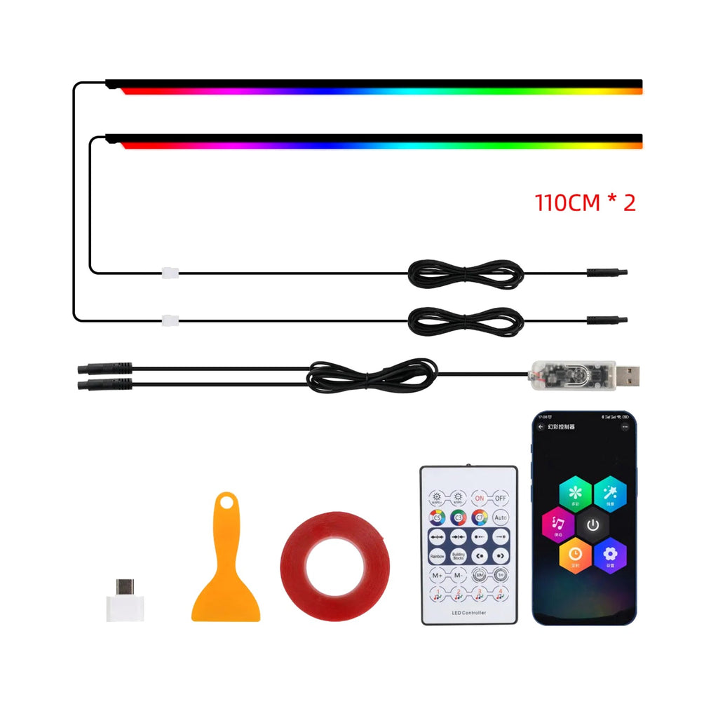 TrailPaw RGB Interior Ambient Light Kit — App & Remote