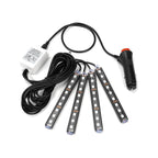 TrailPaw RGB Interior Light Kit — 4pc Car & RV Ambient Strips