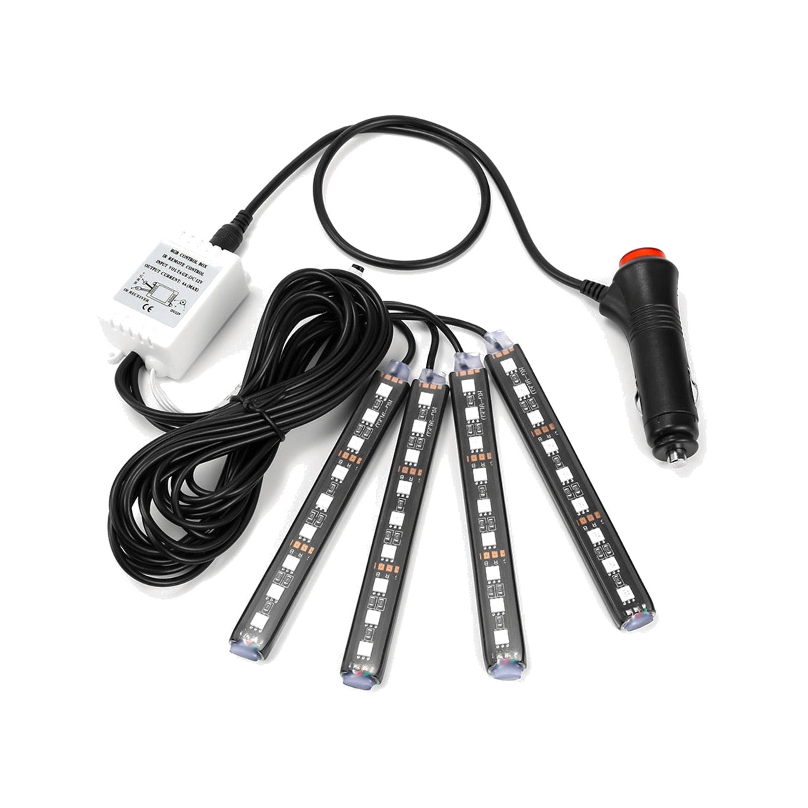 TrailPaw RGB Interior Light Kit — 4pc Car & RV Ambient Strips