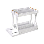 TrailPaw Pull-Out Rotating Spice Rack Organizer