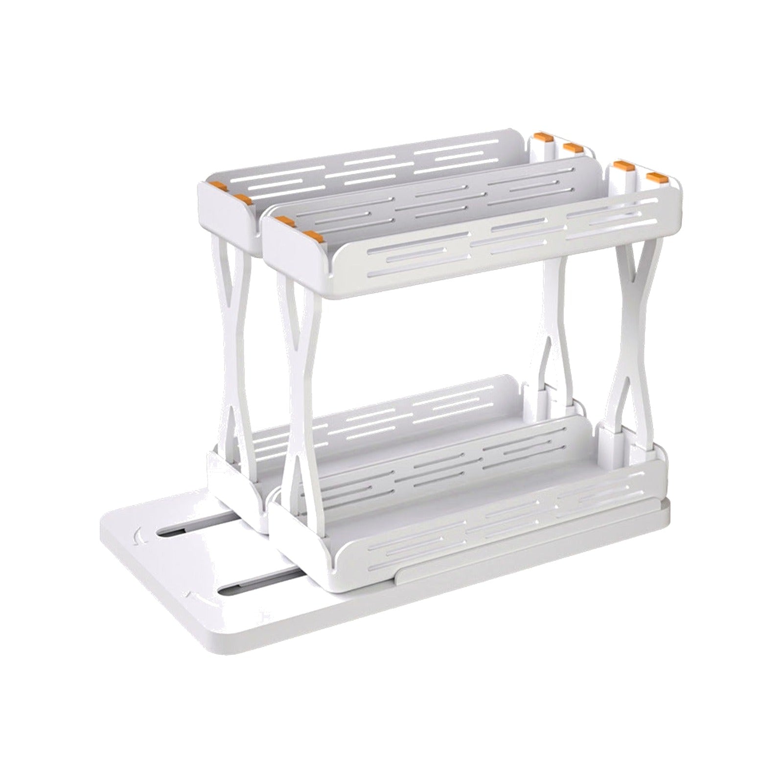 TrailPaw Pull-Out Rotating Spice Rack Organizer