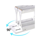 TrailPaw Pull-Out Rotating Spice Rack Organizer