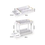 TrailPaw Pull-Out Rotating Spice Rack Organizer
