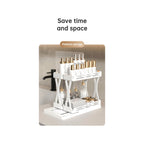 TrailPaw Pull-Out Rotating Spice Rack Organizer