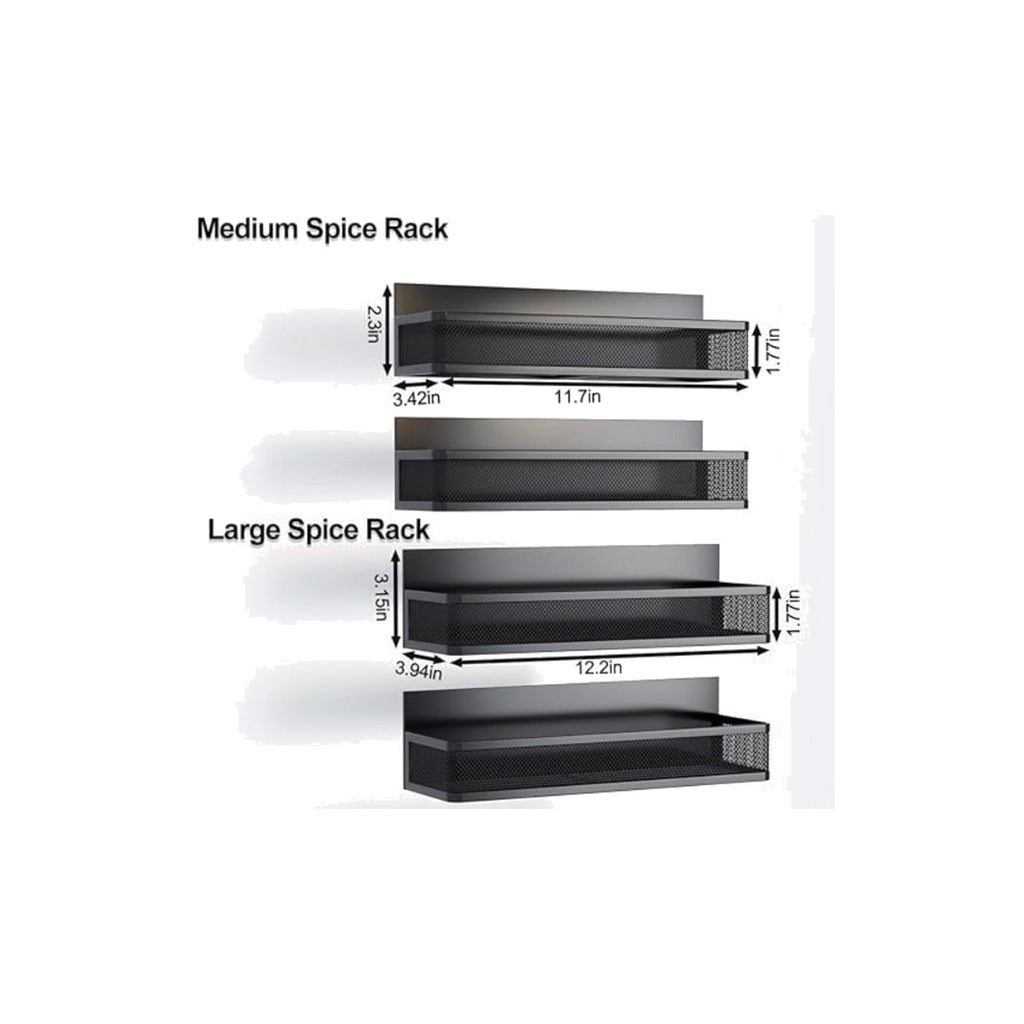 TrailPaw Magnetic Fridge Spice Rack Organizer