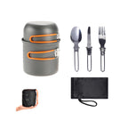 TrailPaw Trail Cook Set — Compact 1-2 Person Camping Cookware