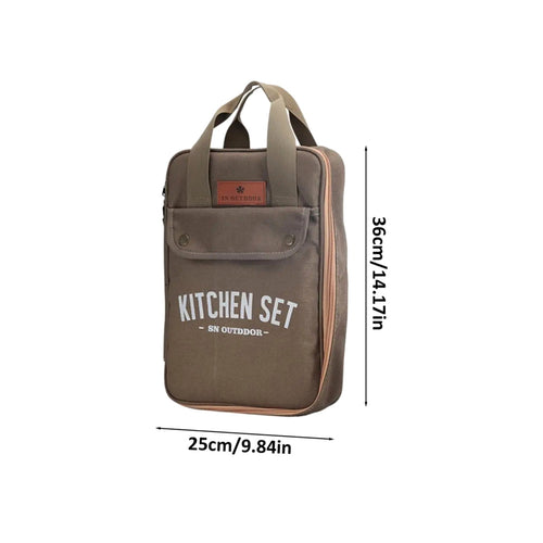 TrailPaw 8-Piece Camp Kitchen Cookware & Utensil Set