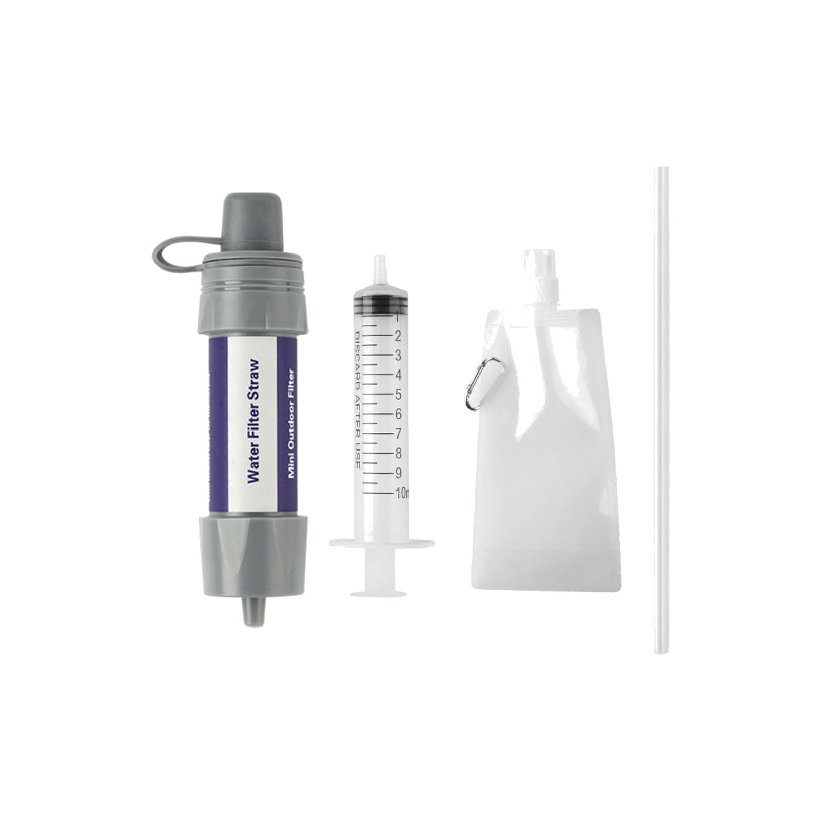 TrailPaw Mini Water Filter Straw