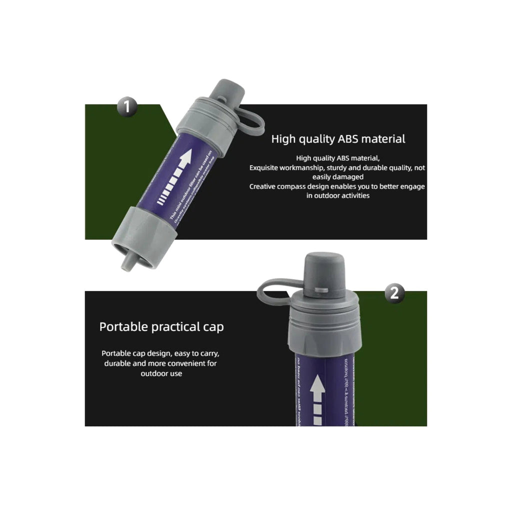 TrailPaw Mini Water Filter Straw