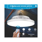TrailPaw Solar Rechargeable LED Camping Lantern