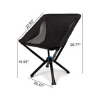 TrailPaw Lightweight Folding Moon Chair
