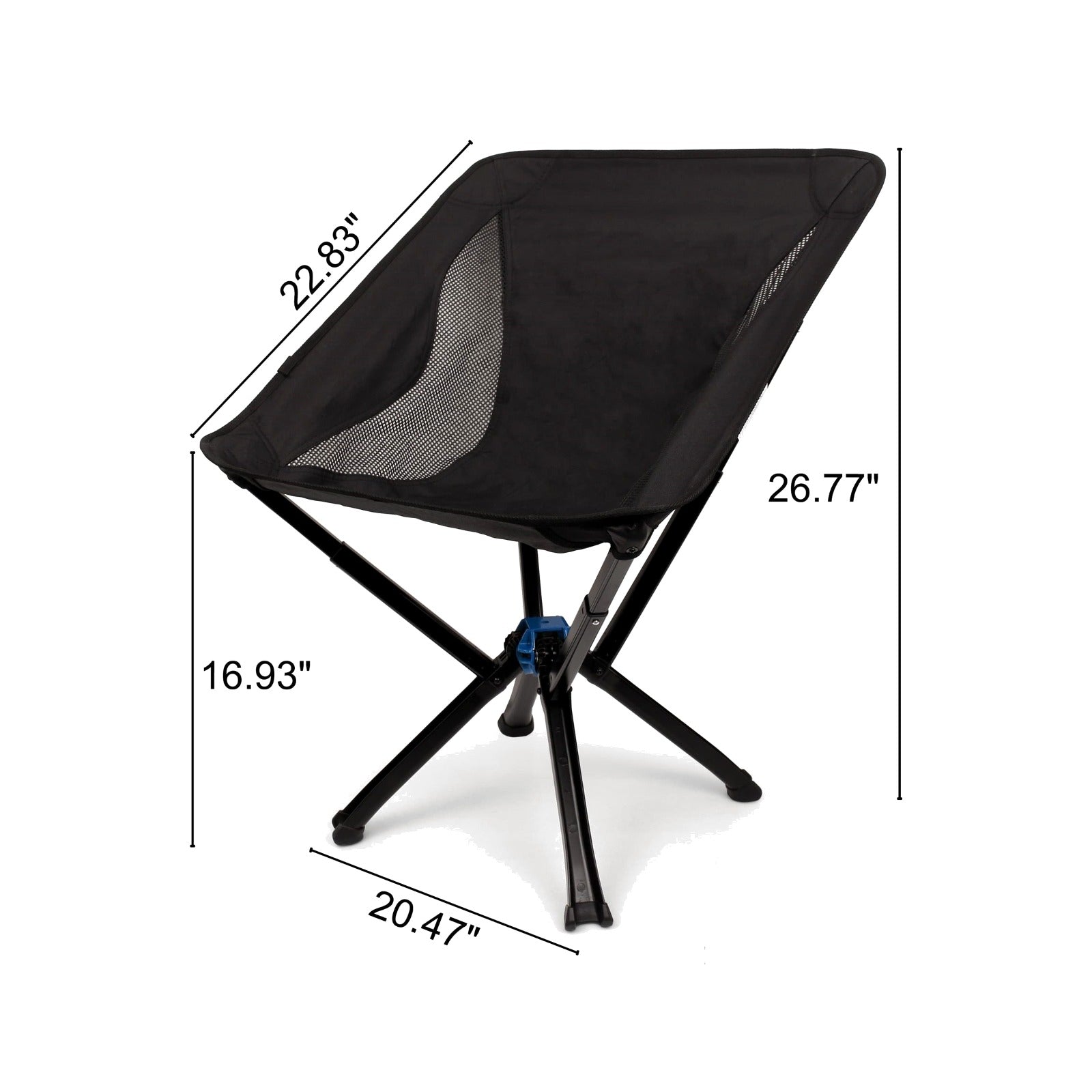 TrailPaw Lightweight Folding Moon Chair