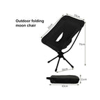 TrailPaw Lightweight Folding Moon Chair