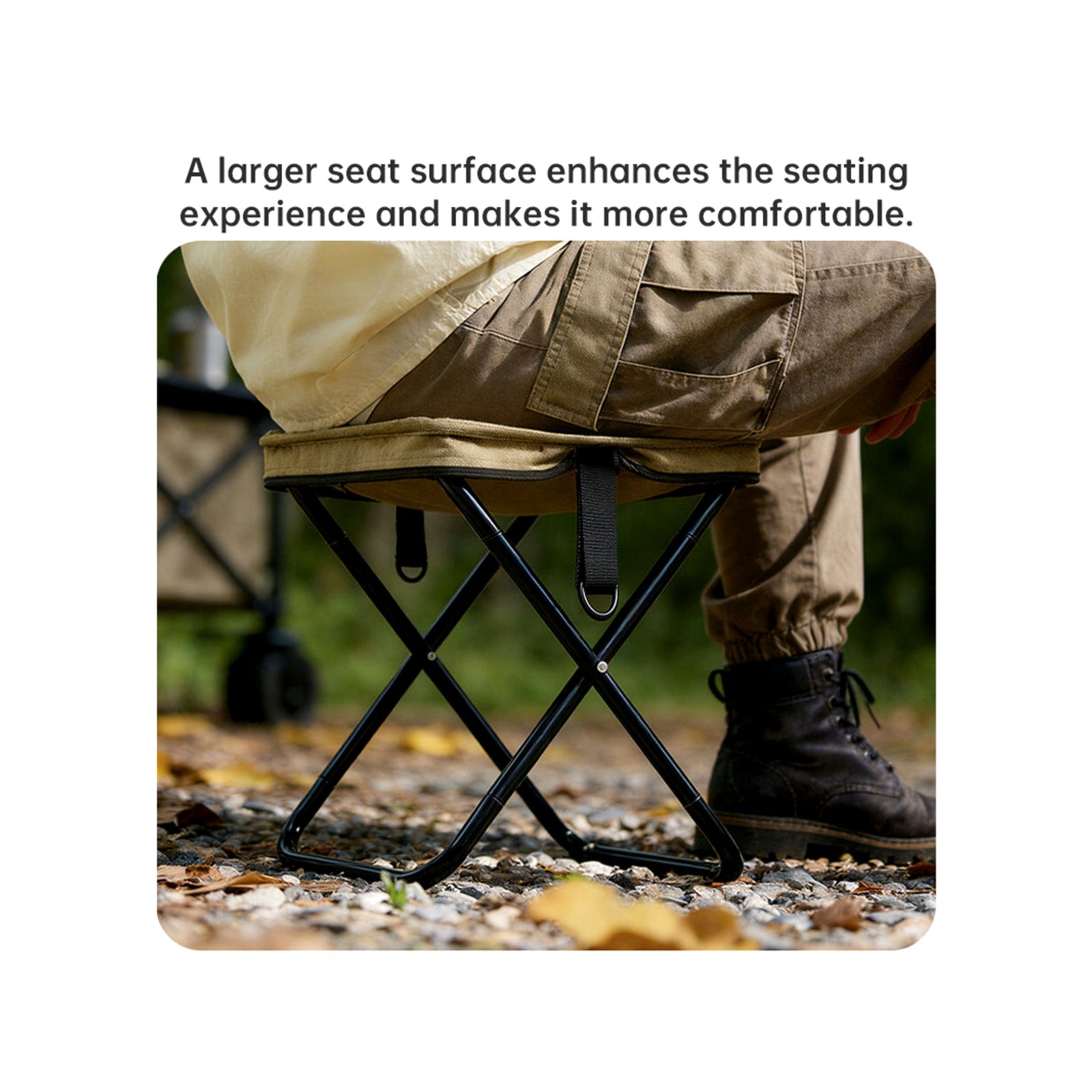 TrailPaw Pack-Away Folding Stool