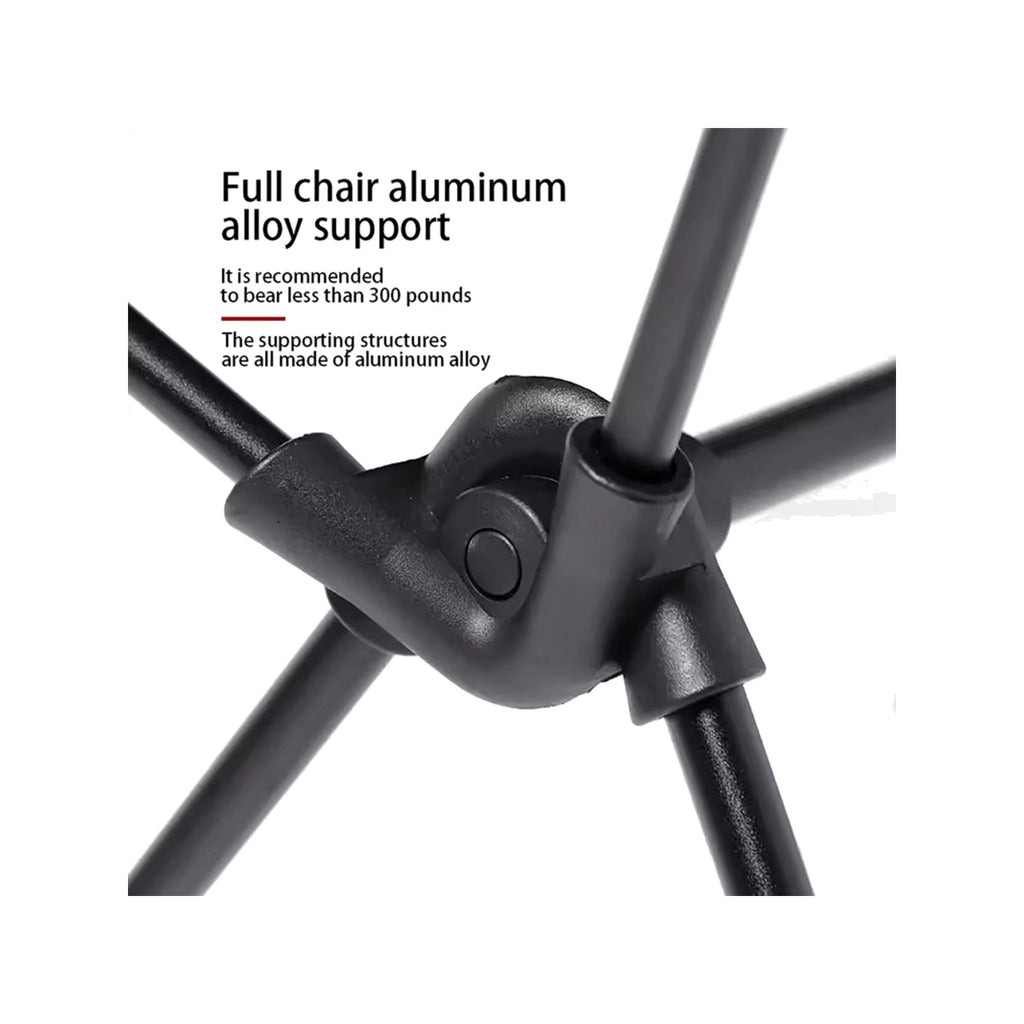 TrailPaw Folding Camping Chair with Headrest