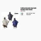 TrailPaw Wearable Cloak Quilt – Portable Camp Poncho — specs