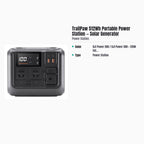 TrailPaw 512Wh Portable Power Station — Solar Generator — specs