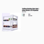 TrailPaw Rotating Spice Rack — Camp Kitchen & RV Organiser — specs