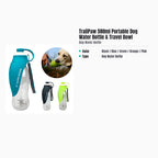 TrailPaw Leaf 580ml Portable Dog Water Bottle