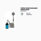 TrailPaw Portable Rechargeable Camping Shower