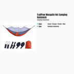 TrailPaw Mosquito Net Camping Hammock — specs
