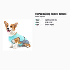TrailPaw Cooling Dog Vest Harness — specs