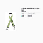 TrailPaw Reflective Dog Car Seat Belt — specs