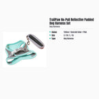 TrailPaw No-Pull Reflective Padded Dog Harness Set — specs