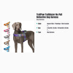 TrailPaw Trailblazer No-Pull Reflective Dog Harness — specs