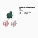 TrailPaw Clip-On Bladeless Neck Fan — specs