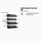 TrailPaw Magnetic Fridge Spice Rack Organizer