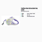TrailPaw Glow Retractable Dog Leash — specs